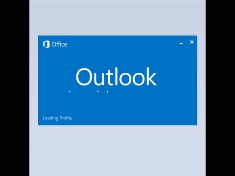 how to rebuild outlook profile