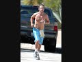 Shia labeouf shirtless at LA