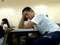 tigrão dormindo no mei da aula de mariooo ( matematica )