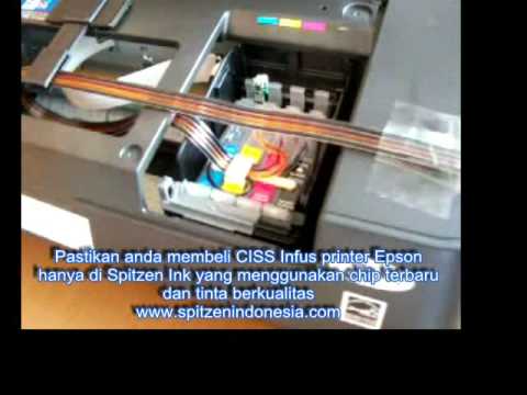 Cara pasang infus printer epson , ciss for epson t11 t20