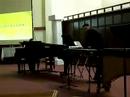 recital de gala universidad interamericana de puerto rico recinto de san german, mayo '08. prof. collazo en el piano.