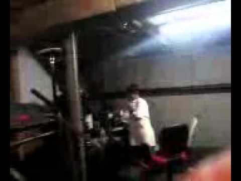 Simon rapping to not afraid