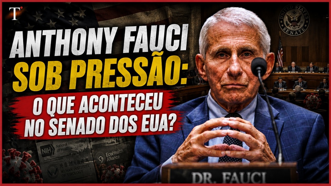ANTHONY FAUCI SOB PRESSÃO: O QUE ACONTECEU NO SENADO DOS EUA?