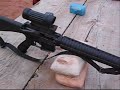 Testing reloaded ammo in AR-15