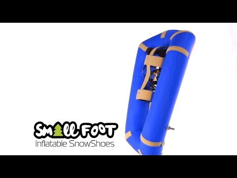 how to fasten snowshoes
