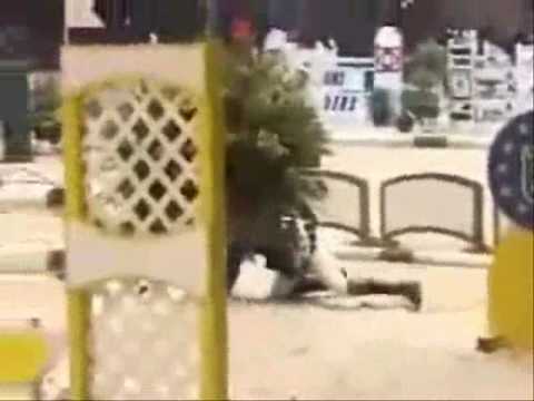 Horse Riding Cross Country and cross country jumping falls. Horse Riding Cross Country and