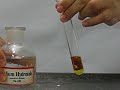 Testing cation - iron(III) with NaOH