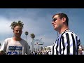 NBA Star LeBron James gets beat by David Kalb- Horse in Venice, Cali. NBA Star LeBron James gets beat by David Kalb- Horse in Venice, Cali.