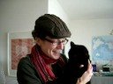 Arlene and Rexxie saying good bye to me from Toronto.