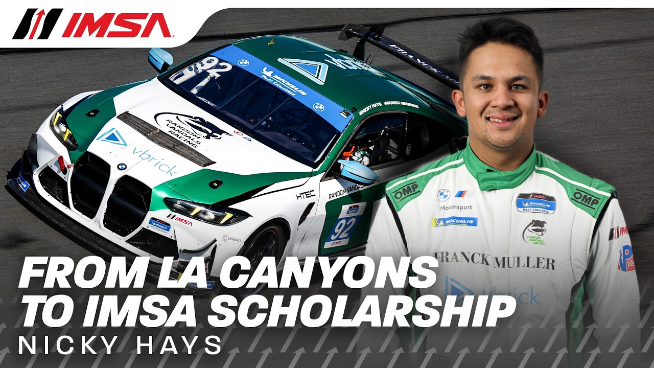 Introducing IMSA's 2026 3D Scholarship Winner Nicky Hays!