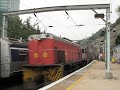 The Northbound freight double head EMD G26 60 and G16 57