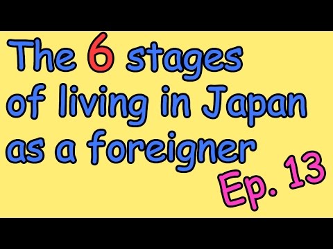 Ep. 13: The 6 stages of living in Japan as a foreigner (a funny animation)