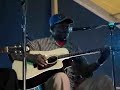 live at the festival's blue's tent