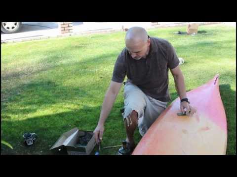 how to repair ocean kayak