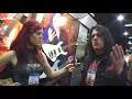 David Vincent \"EVIL D\" at Dean guitars NAMM 2008