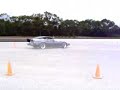 Not the quickest way to autocross a Corvette