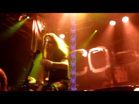 CHILDREN OF BODOM live 'Warheart - Hate me' Le Fil St Etienne 2012