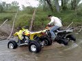 Ures, ATV Challenge Yamaha Raptor 700R donuts and floor