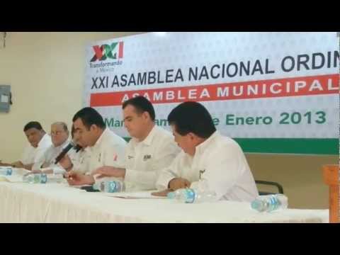 Delegados a la asamblea estatal eligió el CDM del PRI...