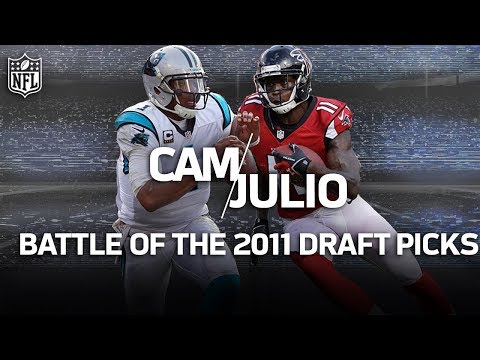 Video: Cam Newton vs. Julio Jones: Battle of the NFC South Rivals | NFL Highlights