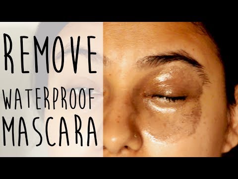 how to remove waterproof mascara