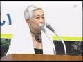 金美齢女士 於 靖国神社