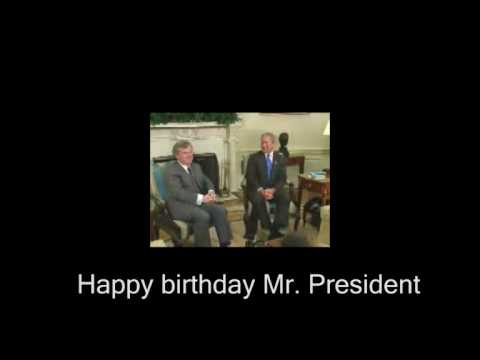 Happy Birthday Mr. President