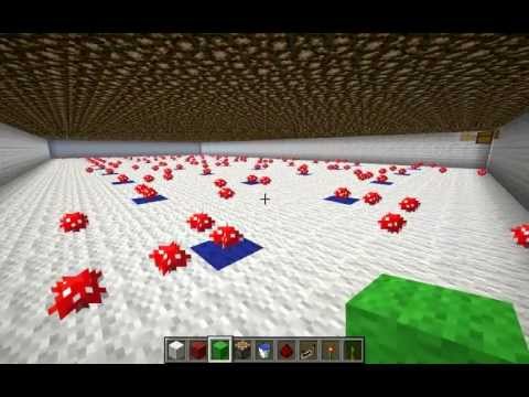 how to harvest mushrooms in minecraft