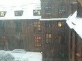 Snow in Hull, United Kingdom