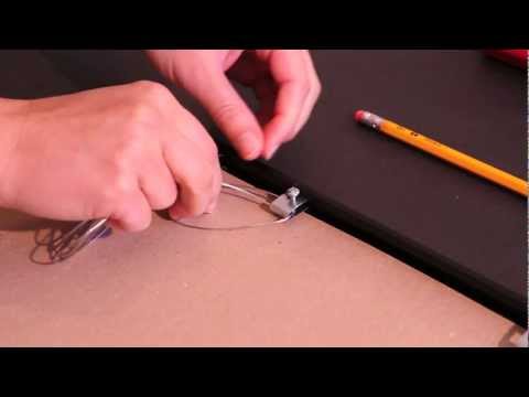 how to attach picture wire