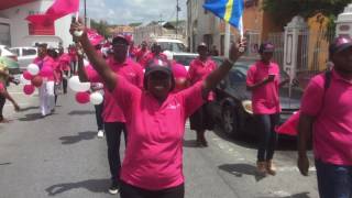 ELEKSHON 2016 : Marilyn Moses ku su karavana ros di Movementu Progresivo.(VIDEO)