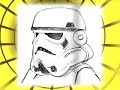 How To Draw STAR WARS! Episode 9 of 21: Stormtroopers!