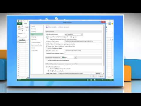 how to locate autosave excel