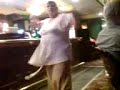 crazy lady dancing in the birches head hotel stoke on trent