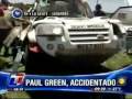 Paul Green violent crash-violento accidente de paul green