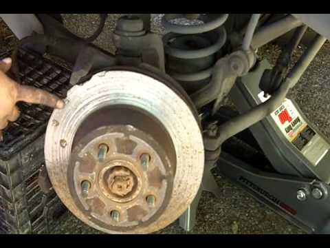 How to Install Brakes, Caliper Slide Pins and Rotor Jeep Wrangler 2004