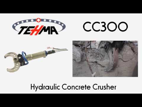 Hydraulic Concrete Crusher | CC300 