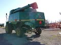 JD 9500 Harvesting Soybeans
