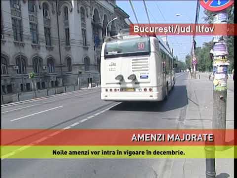 Amenzile pentru abaterile din transportul în comun vor fi majorate
