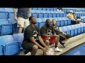 Dwyane Wade shows of his trick shots