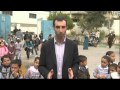 (video & gambar) kanak-kanak gaza kembali ke sekolah