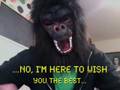 HALLOWEEN GREETING FROM GORILLA DAN BROWN