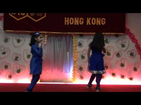 Bal Avishkar Group - 12th Febuary Talent Show Performed by: 4 year old Brinda Jain in (full sleeve) and Anusha.