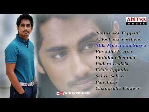 Siddharth Latest Telugu Hit Songs | Jukebox Siddharth Latest Telugu Hit Songs | Jukebox