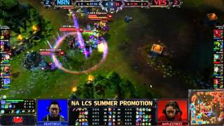 YoshiYo et Spam LCS NA - MRN vs VES - Game 5 