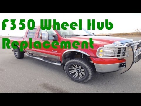 Ford F350 wheel bearing replacement