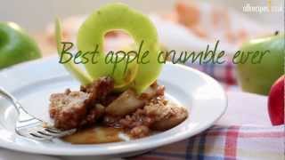 Best apple crumble ever