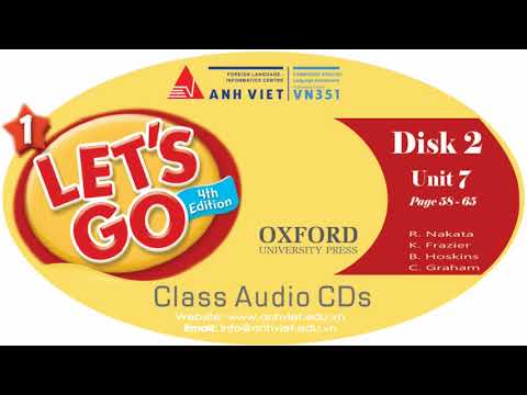 LET’S GO 1 - CD 2 - UNIT 7 - ANH VIET CENTRE – 19122018