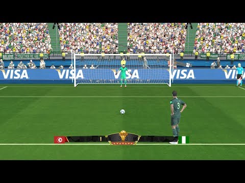 Pênaltis - Tunísia Vs Nigéria | Africa Cup Of Nations 2019 | Penalty Shootout [PES 2017]