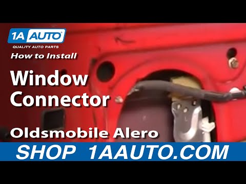 How To Install Replace Window Connectors Oldsmobile Alero 99-04 1AAuto.com